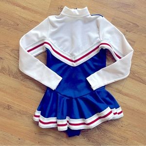 Just For Kix Cheerleader Costume Leotard Outfit Girls Size 8